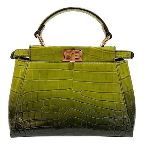 fendi peek aboo|fendi peekaboo crocodile.